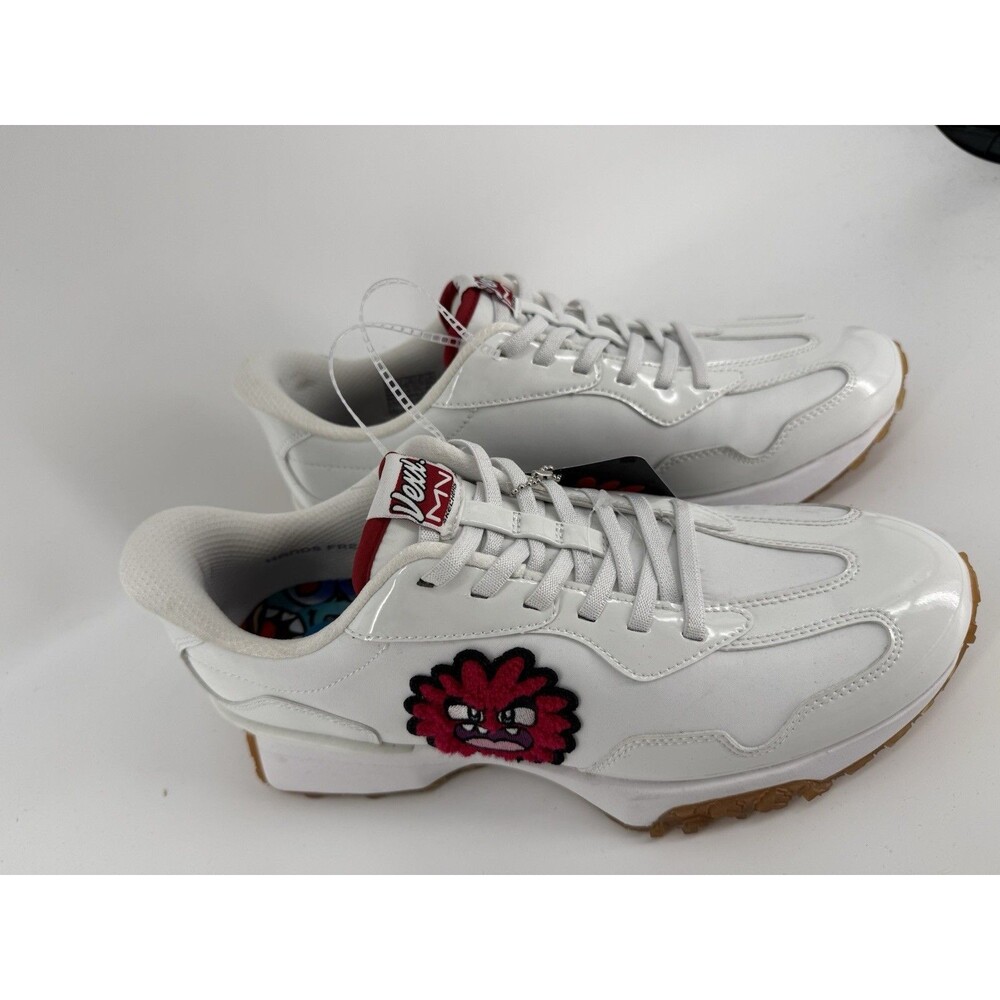 Women's Skechers Mark Nason Slip In Neo Jogger Vexx Doodle 177748 White/Red